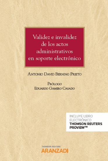Imagen de Validez e invalidez de los actos administrativos en soporte electrónico