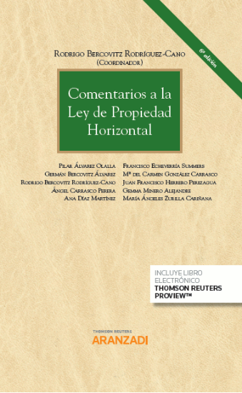 Imagen de Comentarios a la Ley de Propiedad Horizontal. 6ª ed.