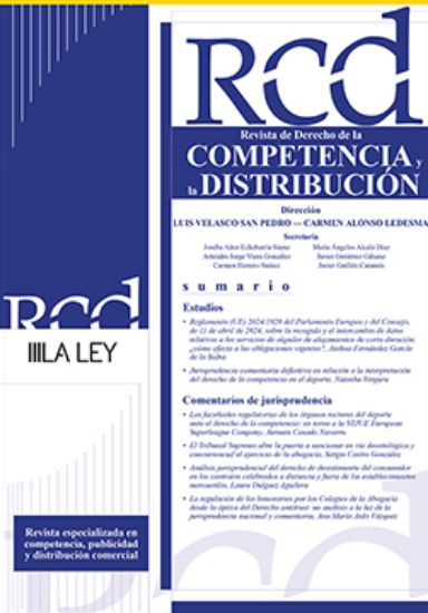Imagen de Derecho de la Competencia y de la Distribución
