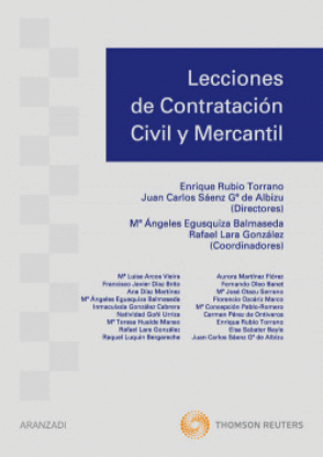 Imagen de Lecciones de contratación civil y mercantil