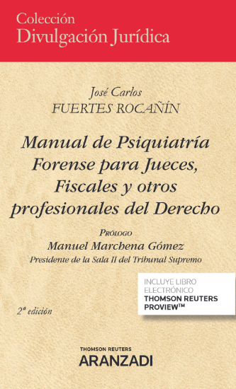 Imagen de Manual de Psiquiatría Forense para Jueces, Fiscales y otros profesionales del Derecho