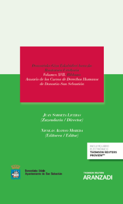 Imagen de Anuario de los cursos de derechos humanos de Donostia-San Sebastián. Volúmen XVII