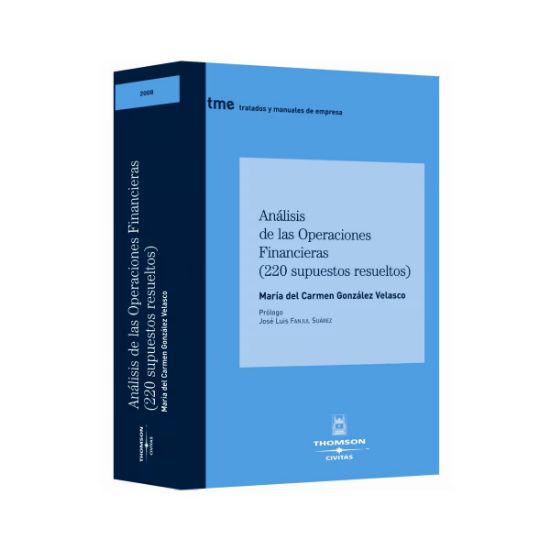 Imagen de Análisis de las operaciones financieras (220 supuestos resueltos)