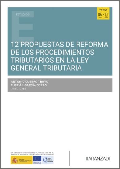 Imagen de 12 propuestas de reforma de los procedimientos tributarios en la Ley General Tributaria
