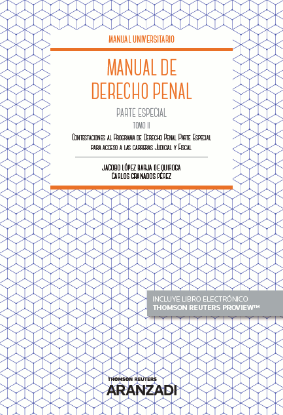 Imagen de Manual de Derecho Penal Parte Especial. Tomo II