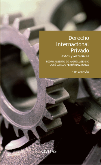 Imagen de Derecho internacional privado
