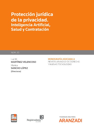 Imagen de Protección jurídica de la privacidad. Inteligencia Artificial, Salud y Contratación