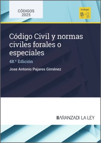 Imagen de Código Civil y normas civiles forales o especiales