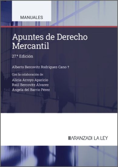 Imagen de Apuntes de Derecho Mercantil (27.ª Edición)