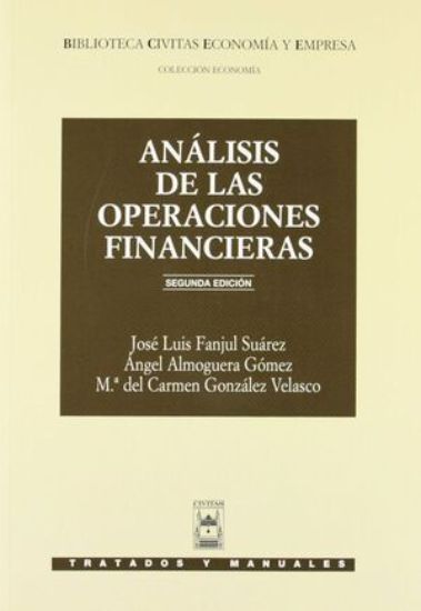Imagen de Análisis de las operaciones financieras (2.ª Edición)