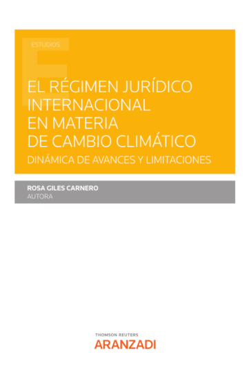 Imagen de El régimen jurídico internacional en materia de cambio climático