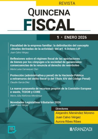 Imagen de Revista Quincena Fiscal