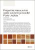 Preguntas y respuestas sobre la Ley Orgánica del Poder Judicial