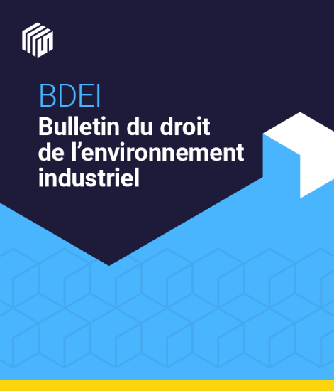 Image de Le bulletin du droit de l'environnement industriel (BDEI)