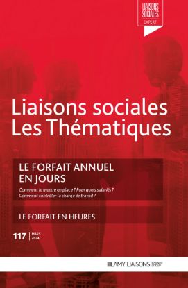 Liaisons Sociales Les Thématiques - Le forfait annuel en jours