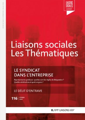Liaisons Sociales Les Thématiques - Le syndicat dans l’entreprise