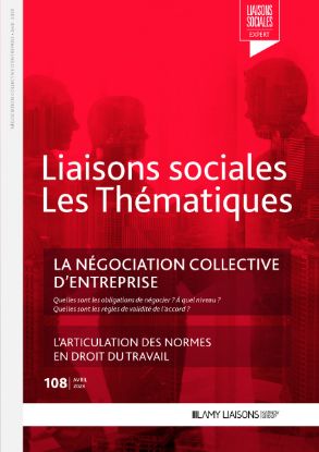 Liaisons Sociales Les Thématiques - La négociation collective d'entreprise