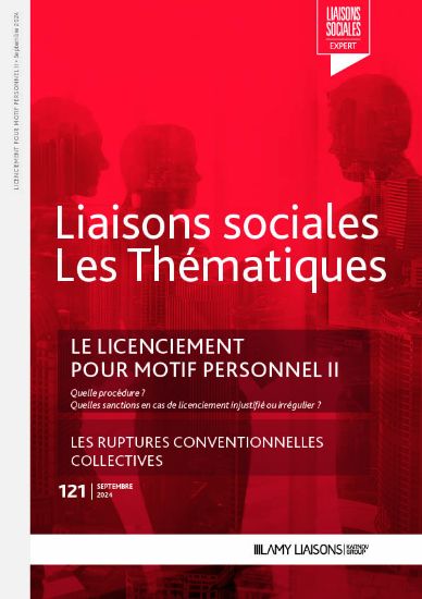 Image de Liaisons Sociales Les Thématiques - Le licenciement pour motif personnel II